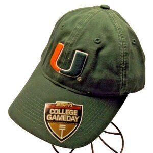 NCAA Miami Hurricanes ESPN Collage Gameday Baseball Hat Cap by Drew Pearson